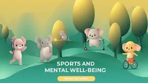 Sports and Mental Well-being